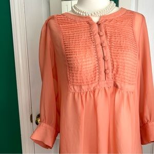 Banana Republic Peach Blouse M